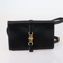 CELINE Macadam Canvas Hand Bag PVC Canvas 6 Set Beige Navy black Auth bs30037-24