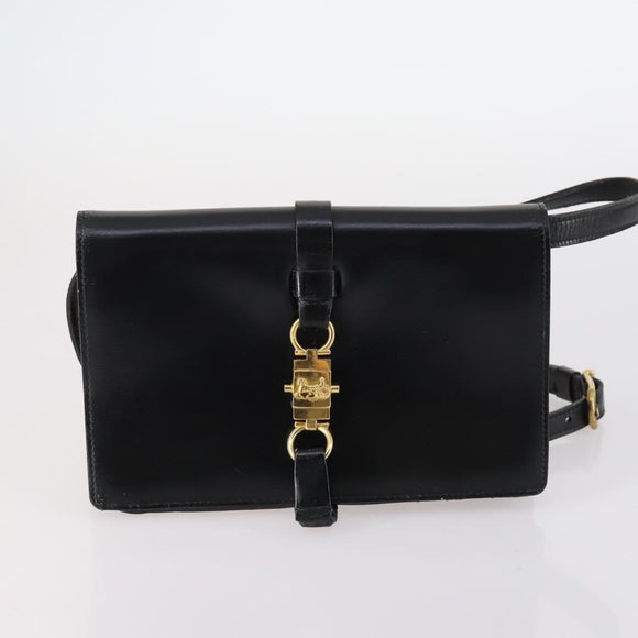 CELINE Macadam Canvas Hand Bag PVC Canvas 6 Set Beige Navy black Auth bs30037