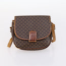 CELINE Macadam Canvas Hand Bag PVC Canvas 6 Set Beige Navy black Auth bs30037-30