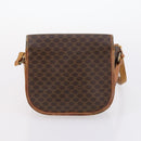 CELINE Macadam Canvas Hand Bag PVC Canvas 6 Set Beige Navy black Auth bs30037-31