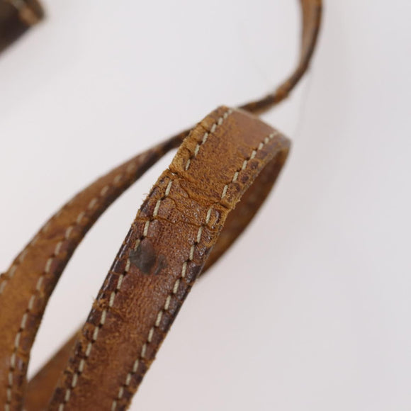 CELINE Macadam Canvas Hand Bag PVC Canvas 6 Set Beige Navy black Auth bs30037