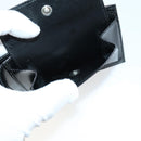 Salvatore Ferragamo Gancini Wallet Leather 11 pieces Black Yellow Auth bs30038-12