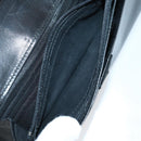 Salvatore Ferragamo Gancini Wallet Leather 11 pieces Black Yellow Auth bs30038-16