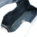 Salvatore Ferragamo Gancini Wallet Leather 11 pieces Black Yellow Auth bs30038-4