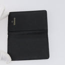 CHANEL Wallet Leather 6 Set Black Blue CC Auth bs30040-11