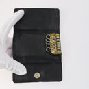 Christian Dior Key Case Leather 7Set Black Pink Brown Auth bs30045-12