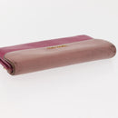 Miu Miu Matelasse Wallet Leather 7 Set Blue Black beige Auth bs30046-13