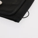 Miu Miu Matelasse Wallet Leather 7 Set Blue Black beige Auth bs30046-22