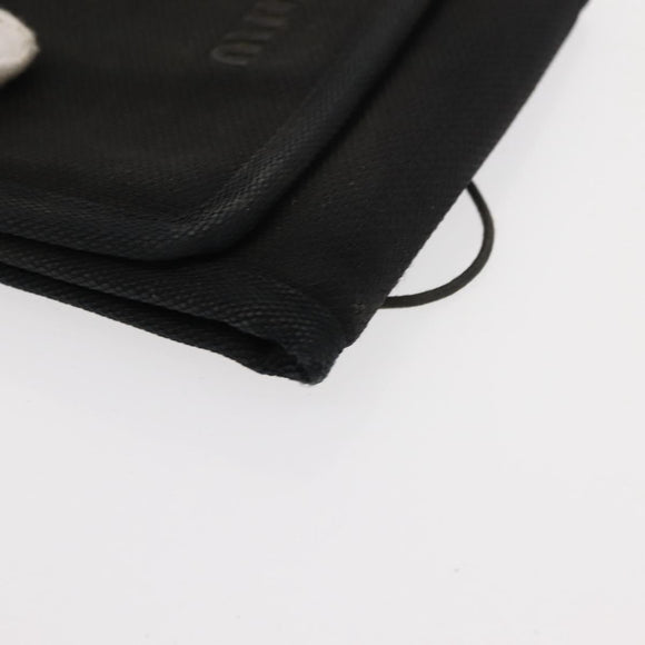 Miu Miu Matelasse Wallet Leather 7 Set Blue Black beige Auth bs30046