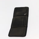Miu Miu Matelasse Wallet Leather 7 Set Blue Black beige Auth bs30046-23