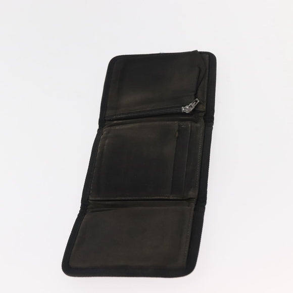 Miu Miu Matelasse Wallet Leather 7 Set Blue Black beige Auth bs30046