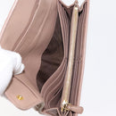 Miu Miu Matelasse Wallet Leather 7 Set Blue Black beige Auth bs30046-9