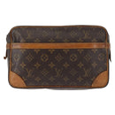 LOUIS VUITTON Monogram Compiegne 28 Clutch Bag M51845 LV Auth bs30051-2