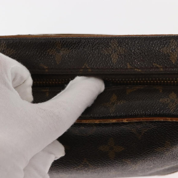 LOUIS VUITTON Monogram Compiegne 28 Clutch Bag M51845 LV Auth bs30051