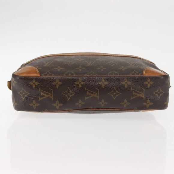 LOUIS VUITTON Monogram Compiegne 28 Clutch Bag M51845 LV Auth bs30051