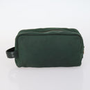 LOUIS VUITTON Shoulder Bag Leather Nylon 4Set Green LV Auth bs30052-15