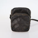 LOUIS VUITTON Shoulder Bag Leather Nylon 4Set Green LV Auth bs30052-19