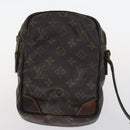 LOUIS VUITTON Shoulder Bag Leather Nylon 4Set Green LV Auth bs30052-20