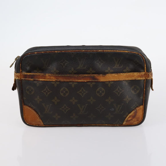LOUIS VUITTON Monogram Hand Bag 2 Set LV Auth bs30055