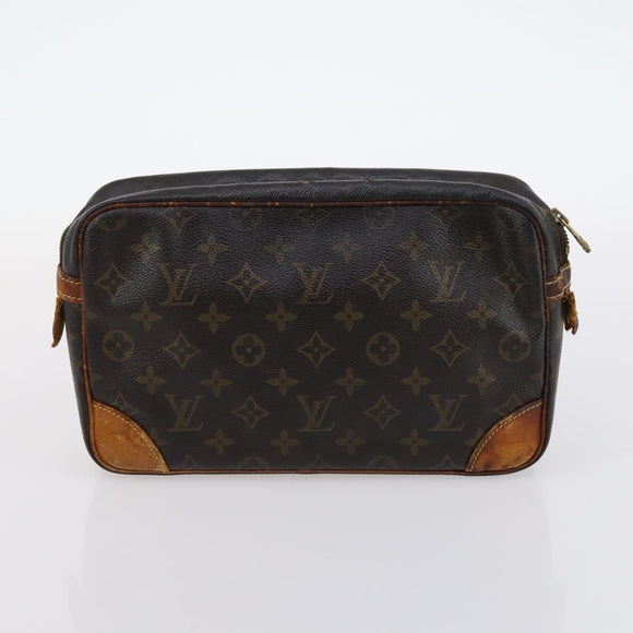 LOUIS VUITTON Monogram Hand Bag 2 Set LV Auth bs30055