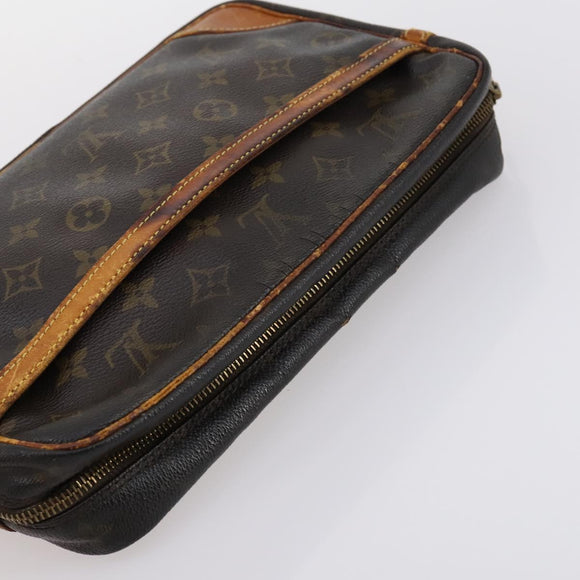 LOUIS VUITTON Monogram Hand Bag 2 Set LV Auth bs30055