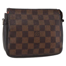 LOUIS VUITTON Damier Ebene Trousse makeup Pouch N51982 LV Auth bs30056-1
