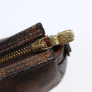 LOUIS VUITTON Damier Ebene Trousse makeup Pouch N51982 LV Auth bs30056-8