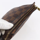 LOUIS VUITTON Damier Ebene Trousse makeup Pouch N51982 LV Auth bs30056-5