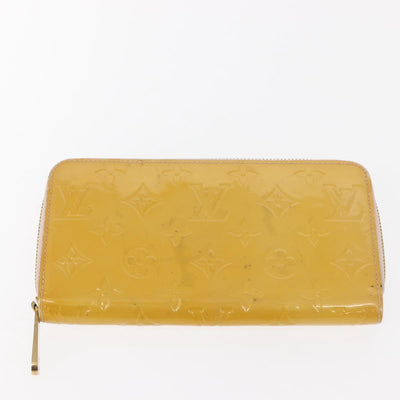 LOUIS VUITTON Monogram Vernis Wallet 3Set White Multicolor yellow Auth bs30058 - 0