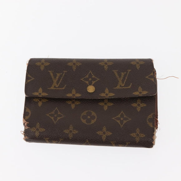LOUIS VUITTON Monogram Wallet 4Set LV Auth bs30059
