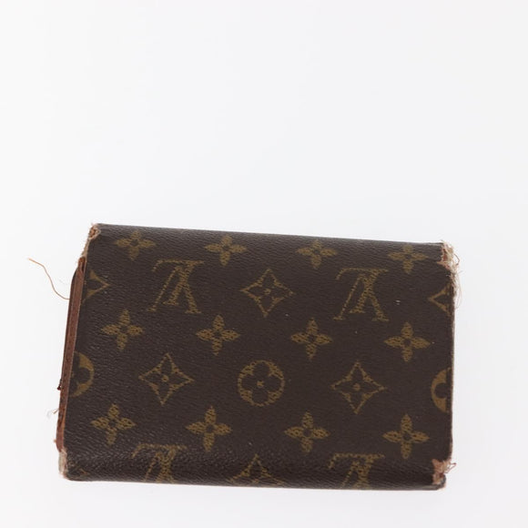 LOUIS VUITTON Monogram Wallet 4Set LV Auth bs30059