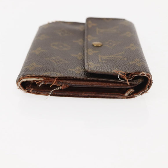 LOUIS VUITTON Monogram Wallet 4Set LV Auth bs30059