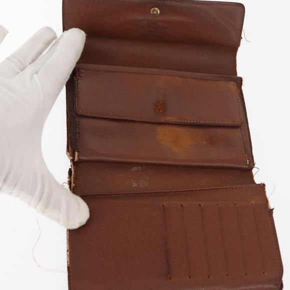 LOUIS VUITTON Monogram Wallet 4Set LV Auth bs30059