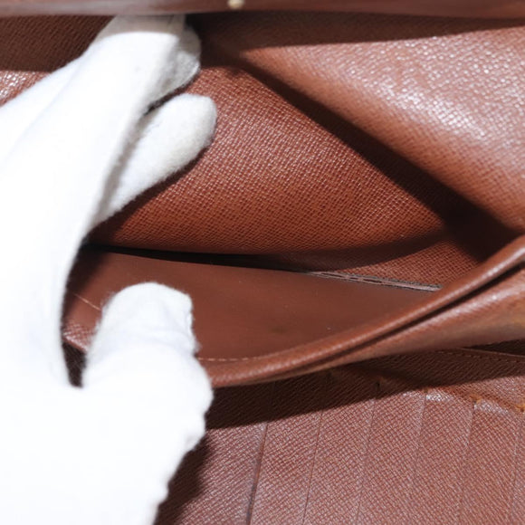 LOUIS VUITTON Monogram Wallet 4Set LV Auth bs30059