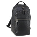 LOUIS VUITTON Damier Infini Michael Backpack Black N41330 LV Auth bs30061-1