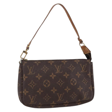 LOUIS VUITTON Monogram Pochette Accessoires Pouch M51980 LV Auth bs30063