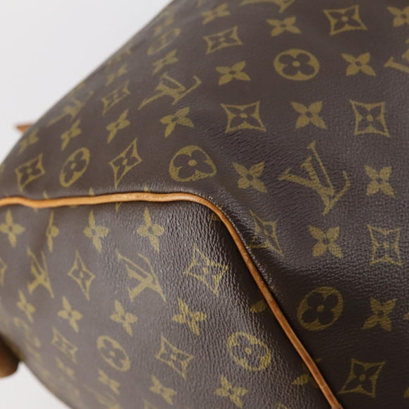 LOUIS VUITTON Monogram Keepall 55 Boston Bag M41424 LV Auth bs30067