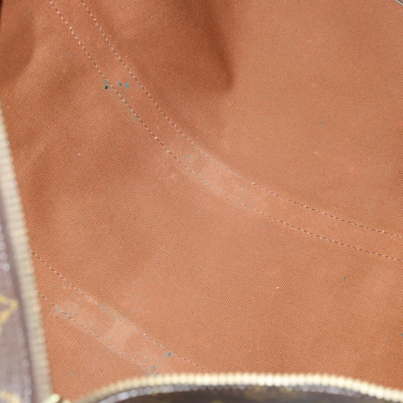 LOUIS VUITTON Monogram Keepall 55 Boston Bag M41424 LV Auth bs30067