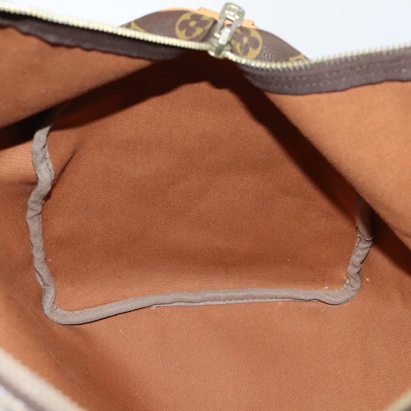 LOUIS VUITTON Monogram Keepall 55 Boston Bag M41424 LV Auth bs30067