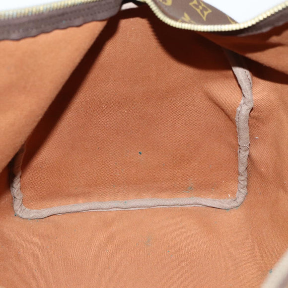 LOUIS VUITTON Monogram Keepall 55 Boston Bag M41424 LV Auth bs30067