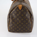 LOUIS VUITTON Monogram Keepall 55 Boston Bag M41424 LV Auth bs30067-3