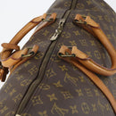 LOUIS VUITTON Monogram Keepall 55 Boston Bag M41424 LV Auth bs30067-6