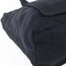 PRADA Tote Bag Nylon Black Gold Auth bs30070-14