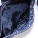 PRADA Tote Bag Nylon Black Gold Auth bs30070-23