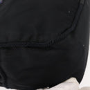 PRADA Beads Tote Bag Nylon Black Silver Auth bs30073-9