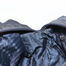 PRADA Beads Tote Bag Nylon Black Silver Auth bs30073-20