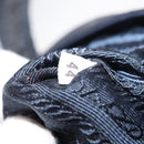 PRADA Beads Tote Bag Nylon Black Silver Auth bs30073-12