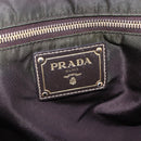 PRADA Tote Bag Nylon Khaki Gold Auth bs30074-18