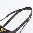 PRADA Tote Bag Nylon Khaki Gold Auth bs30074-8