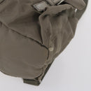 PRADA Backpack Nylon Gray Silver Auth bs30075-9